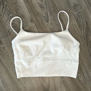 Lululemon Tops - Wonder Train Stappy Tank - size 6- white